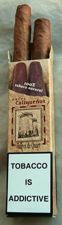 Caliqueños cigars from Spain