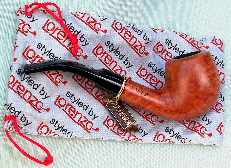Lorenzo VIP Natural Superior Grain Smoking pipe
