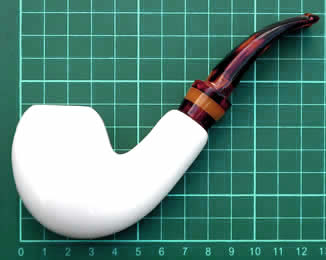 STRAMBACH PIPE showing shape and size on a grid