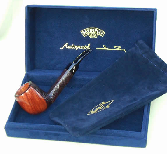 Completely handmade, unique and unrepeatable pipe - Savinelli Autograph