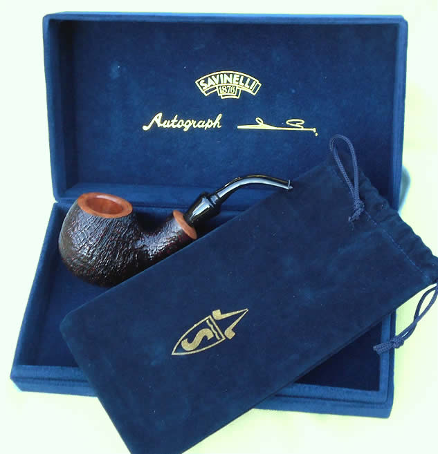 Completely handmade, unique and unrepeatable pipe - Savinelli Autograph
