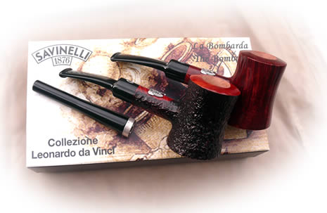 Savinelli Leonardo da Vinci pipe - La Bombarda