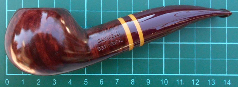 Savinelli “Regimental” – a tribute to the English Military tradition of displaying their colours