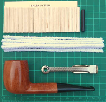 Pipe shown on a grid