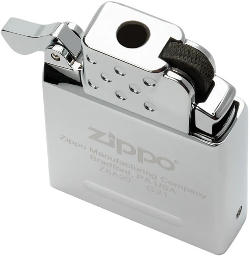 Zippo butane gas insert