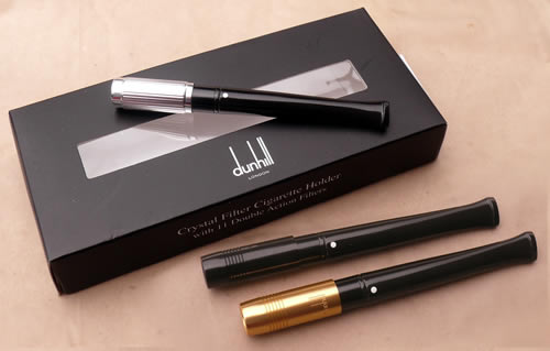 Dunhill Crystal Filter Slim Ejector Cigarette Holders