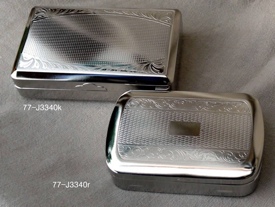 Sturdy nickel tin for RYO tobacco - 2 sizes