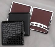 Leatherette  Cases for 10 cigarettes
