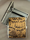 Cigarette Case for 20 Kingsize Chrome frame