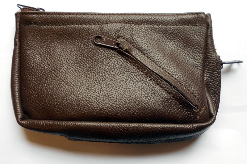 Brown Leather companion tobacco pouch