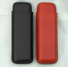 Firm leather Telescopic Cigar Cases From Spain