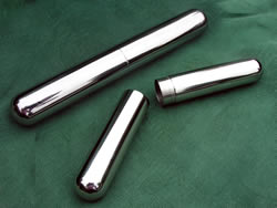 Chrome Cigar Tubes