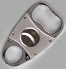 Self-sharpening Stainless Steel Cigar Cutter 