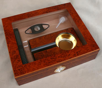 Cigar Humidor Set