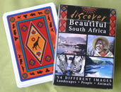 South African Scenes and Animals Playing Cards