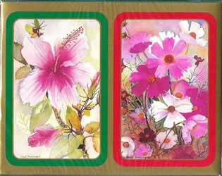 Cosmos design Bridge Set Playing Cards