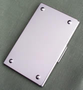Matt Aluminium Card Case