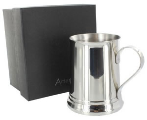 Polished Stainless Steel Tankard