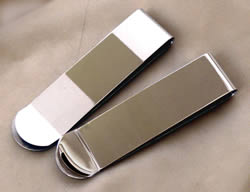 Slim Stainless Steel Money Clip