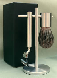 Stainless Steel Shaving Set