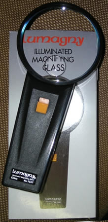 Illuminated Magnifying Glass
