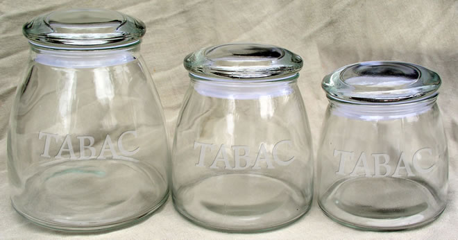 Tobacco jars