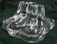 Solid glass Pipe rest