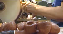 Hand-polishing – as often as is needed to bring out the beauty of the briar.