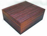 Budget Walnut Decor Humidor; 25 cigars